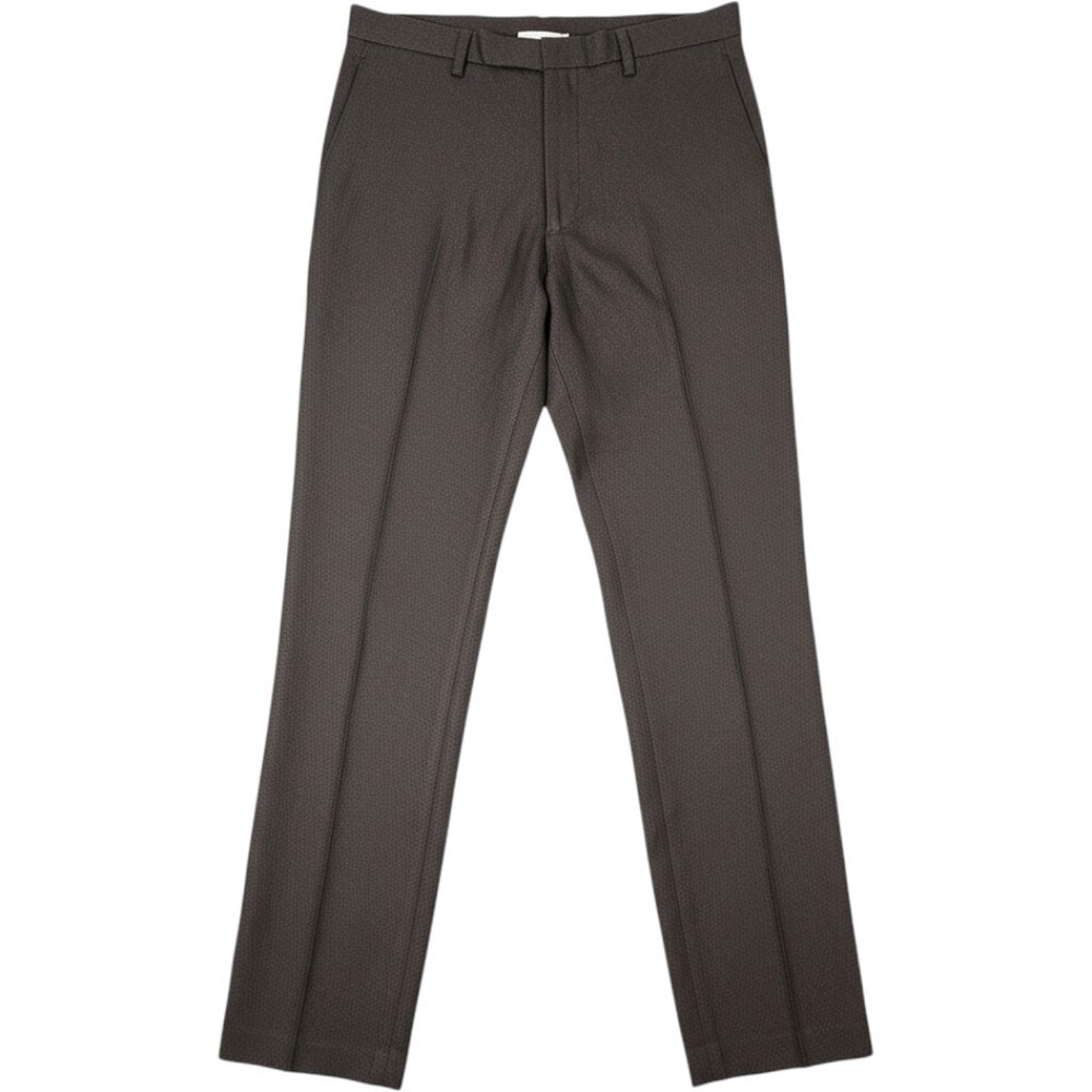 Chaps Mens Comfort Stretch 5-pocket Pants Mens 34x30 Tweed Finish Charcoal Gray